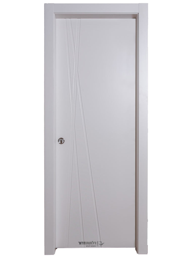 דלת פנים צבע אפוקסי דגם מטריקס