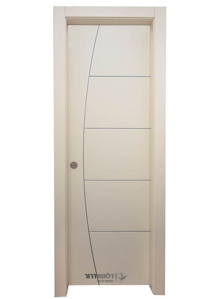 דלת הזזה לכיס 1 שמנת