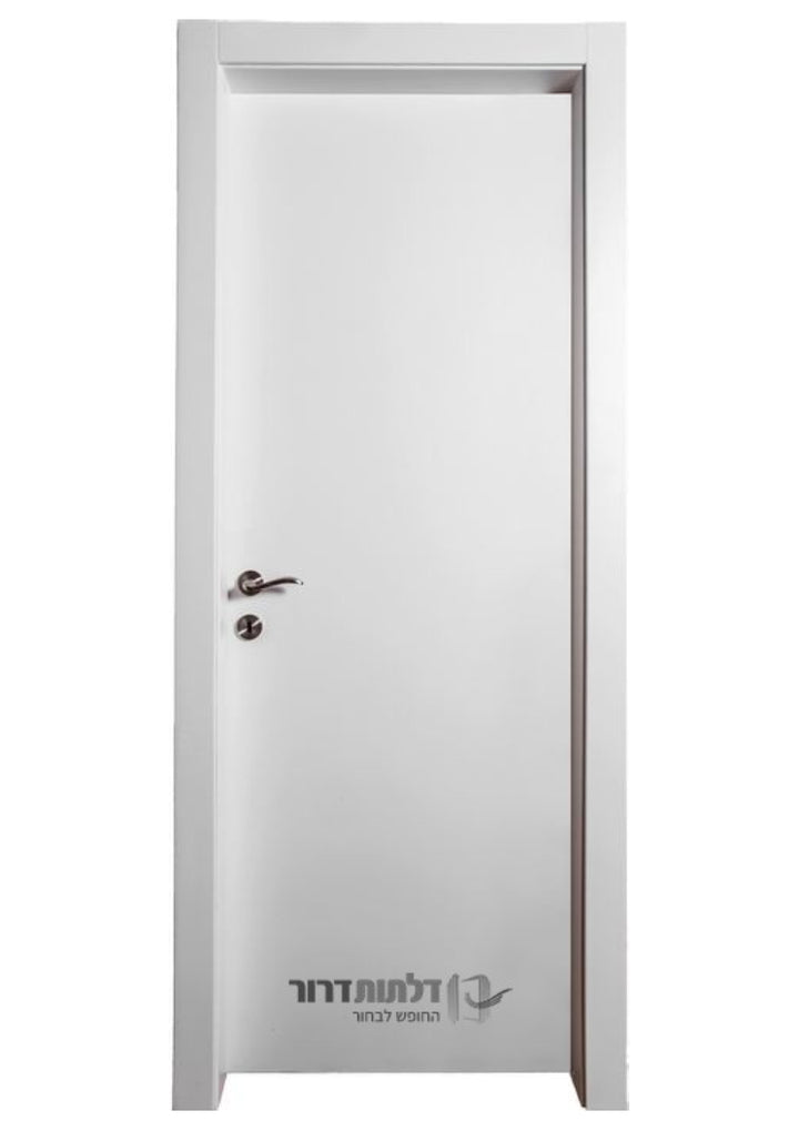 דלת AQUA לבנה דגם קורל חלק