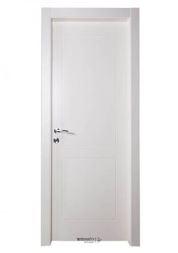 דלת פולימר דגם קורל חירוץ 2 פאנל